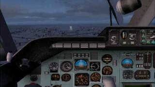 Antonov 225  Welcome to Schiphol Cockpit View FSX [upl. by Lorin]