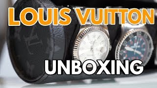 Mein neues LOUIS VUITTON Uhrenetui  Unboxing und Vorstellung [upl. by Aninaj366]