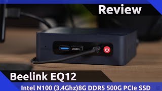 Beelink EQ12 Mini PC Review 2023 [upl. by Alexine321]