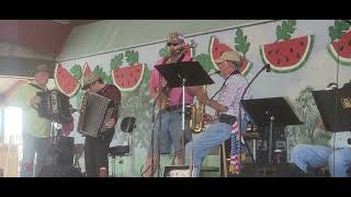 Fraulein Shiner Hobo Band  Luling watermelon Thump 🍉 62924 [upl. by Harutak670]