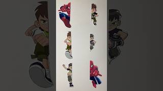 Ben 10 vs Spider Man shorts ben10 spiderman [upl. by Ataynek]