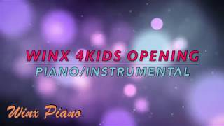 Winx Club  Opening 4KIDS Fanmade  PianoInstrumental  HD [upl. by Morse]