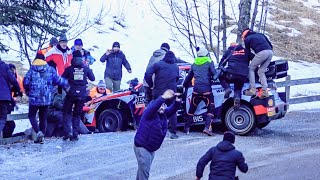 WRC Rallye Monte Carlo 2024  CRASHES amp MAX ATTACK VBB [upl. by Ivett464]