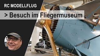 RC Modellflug  Besuch im Fliegermuseum Dübendorf [upl. by Rolan]