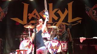 JACKYL The Lumberjack chainsaw solo to end POUGHKEEPSIE NY 31019 [upl. by Anastice]