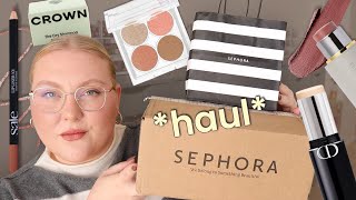 NEW at Sephora HAUL hits amp misses [upl. by Eellac457]