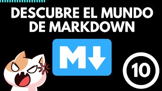 ¡Descubre el mundo de Markdown ✨🖋️ Clase 10 📚 [upl. by Notreb195]