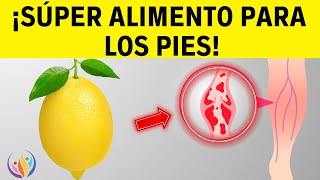 7 ALIMENTOS Para Mejorar La Circulación del FLUJO SANGUÍNEO en PIERNAS y PIES  Saludable y Feliz [upl. by Sil]