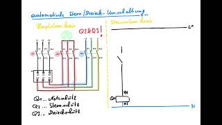 automatische Stern  Dreieck  Umschaltung einfache Ausführung [upl. by Eusebio]