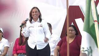 Arranca Rocío Nahle precampaña al gobierno de Veracruz [upl. by Allsun]