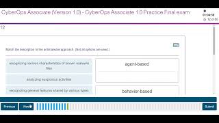 CyberOps Associate 10 Practice Final exam [upl. by Ingold]