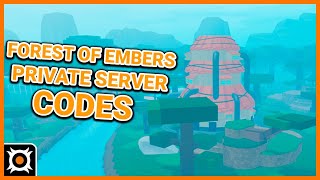 Shindo Life  Forest of Embers Private Server Codes List [upl. by Nicola720]