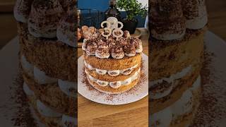 🧁 Layer Cake Tiramisu recettefacile layercakes food gateau anniversary [upl. by Stieglitz]