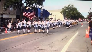 Towpath fife and drum in the Webster fireman’s parade part 2 [upl. by Noivaz]