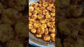 shorts Spicy Prawns Fry Recipe  Easy Prawns Fry food goan recipe viralvideo seafood [upl. by Fan]