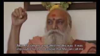 Swami Kedarnath describes how he came to Sri Ma Anandamayi [upl. by Yoccm]