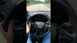 Hyundai i30N Fastback Acceleration on Autobahn💙hyundai hyundaii30n hyundaicreta2024carautobahn [upl. by Cate]