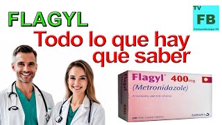 FLAGYL Para qué Sirve Cómo se toma y todo lo que hay que saber ¡Medicamento Seguro👨‍🔬💊 [upl. by Aigil]