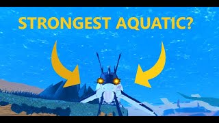 Top 4 strongest aquatic in Creatures Of Sonaria [upl. by Rolfston]