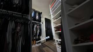 DIY SPARE BEDROOM TO WALKIN CLOSET ikeadiy closetgoals walkincloset makeover interiordesign [upl. by Omrellug]