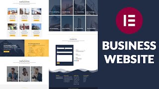 How to make a Business  Construction Website using WordPress amp Elementor 2024 FREE [upl. by Sialac]