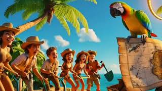 THE JOLLY PIRATE SHIP  A FUN SONG TO KIDS [upl. by Yniffit]