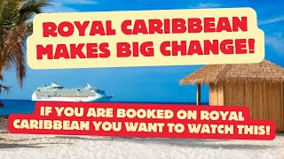 Royal Caribbean Makes A Change To The Automatic Daily Gratuities [upl. by Erlewine155]