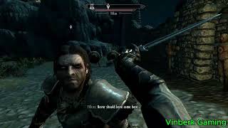 The Elder Scrolls V Skyrim SEEpisode 1 The Companions  Take Up Arms Hired Muscle [upl. by Ttennej]