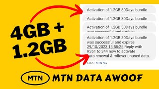 MTN Data Cheat 2024  Trick to buy MTN data bundle at cheaper rate [upl. by Enahc]