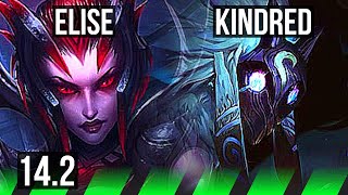 ELISE vs KINDRED JNG  Rank 5 Elise 1137  NA Challenger  142 [upl. by Aehr82]