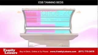 ESB Tanning Bed Radiance 26  Family Leisure [upl. by Celestina]