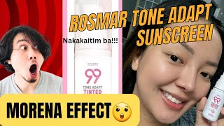 Rosmar Tinted Sun Screen Unboxing and review [upl. by Riabuz]