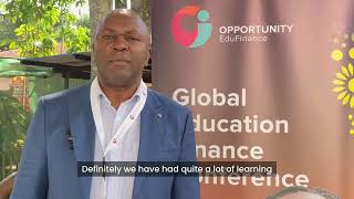 Global Education Finance Conference  In Conversation with Julius Mcharo Victoria Finance PLC [upl. by Noet]