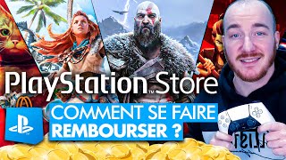 PSN  Comment se faire REMBOURSER UN JEU acheté sur le PStore  Notre Test amp Tuto [upl. by Fredel527]