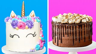 22 AWESOME CAKE DECORATION IDEAS  5Minute Food Decor Hacks [upl. by Carolan]