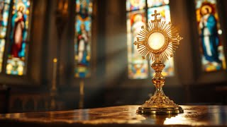 Eucharistic Adoration with Gregorian Chants Ambience 1111  Healing and protection Chants [upl. by Delly]