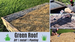 Green Roof DIY Episode 4 Finishing Up [upl. by Viki601]