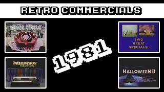 TV Commercials from October 29 1981  Retro Ads for Intellivision Odyssey Games Pizza Hut amp more [upl. by Malim]