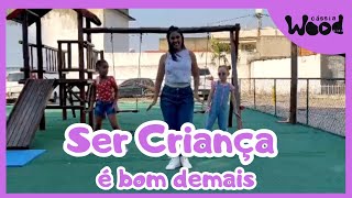 Ser criança é bom demais  Vaneyse  Coreografia infantil  Cássia WOOD [upl. by Yamauchi]