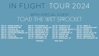 Tickets are on sale NOW for BNLs In Flight Fall US Tour with Toad the Wet Sprocket [upl. by Becket35]