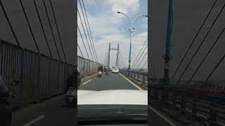 2nd Hooghly bridge Kolkata shorts kolkatatravelvlog vloggertriptichakraborty [upl. by Hanimay]