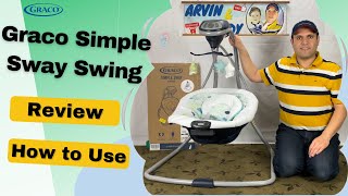 Graco Simple Sway Swing Review  Manual  Weight Limit  How to Use Graco Simple Sway Swing [upl. by Nolat796]