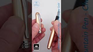 Jinhao x750 Fountain Pen Champagne Gold Edition [upl. by Welcy]