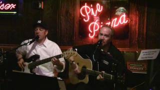 The Sound of Silence acoustic Simon amp Garfunkel cover  Mike Massé and Jeff Hall [upl. by Naihs]