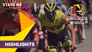 Il Giro di Sicilia 2023  Stage 4  Highlights [upl. by Steinman]