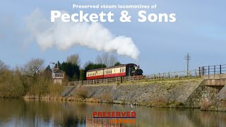 Preserved Locomotives of Peckett amp Sons [upl. by Issak]