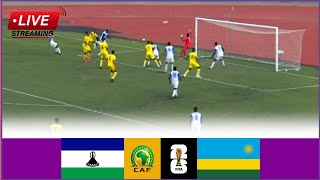 🔴Live Match Lesotho vs Rwanda  Full Stream FIFA World Cup CAF Qualification2026 Match Analysis [upl. by Nnylirret]