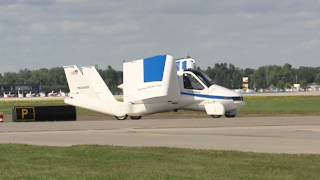 Terrafugia Flying Car Demo Flight [upl. by Mitzl]