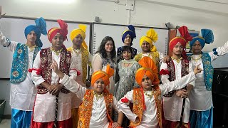 ASI AJ DE RAJE  Bhangra performance on Siddu songs [upl. by Novert]