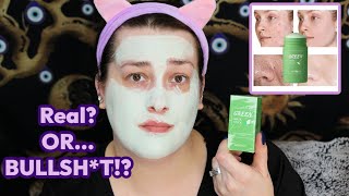 The quotFamousquot Green Tea Blackhead Removing Mask Stick  Does It REALLY Work [upl. by Weikert]